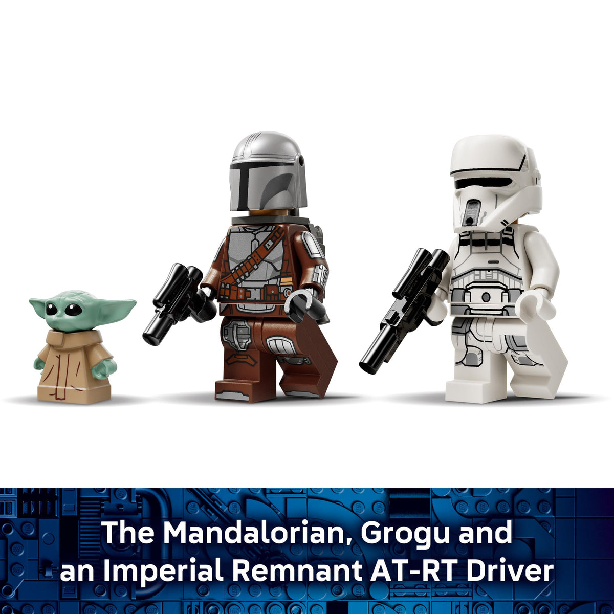 LEGO Star Wars AT-RT Attack weapon rack behind the turret.