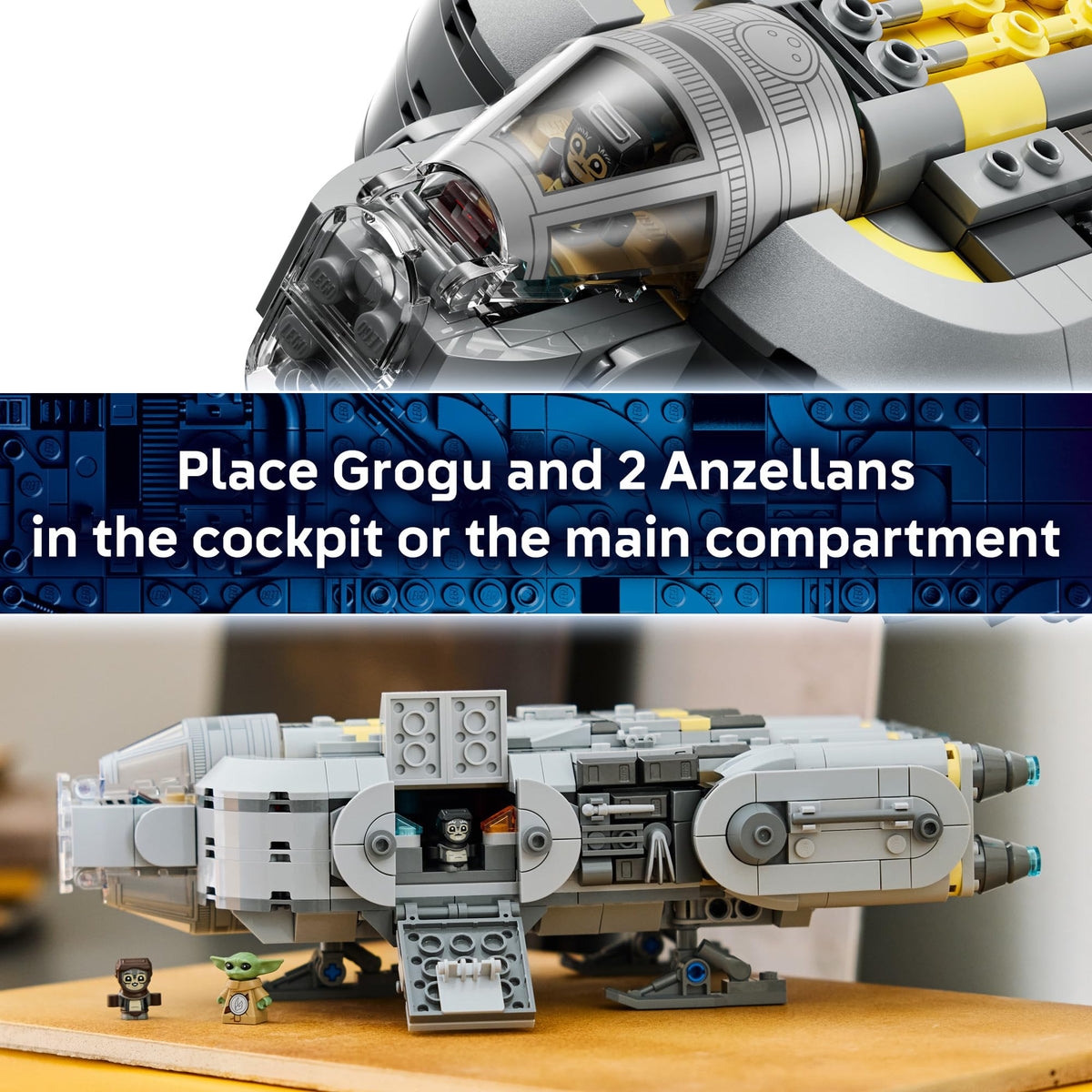 Battle Droid parts and workbench for hands-on building