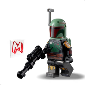 LEGO Star Wars Boba Fett jetpack minifigure for imaginative play and display
