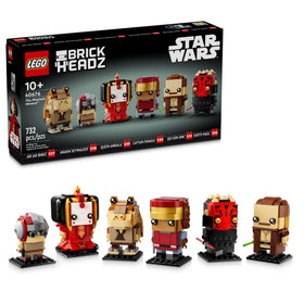 LEGO Star Wars BrickHeadz Anakin Skywalker Podracing figure for display and collection.