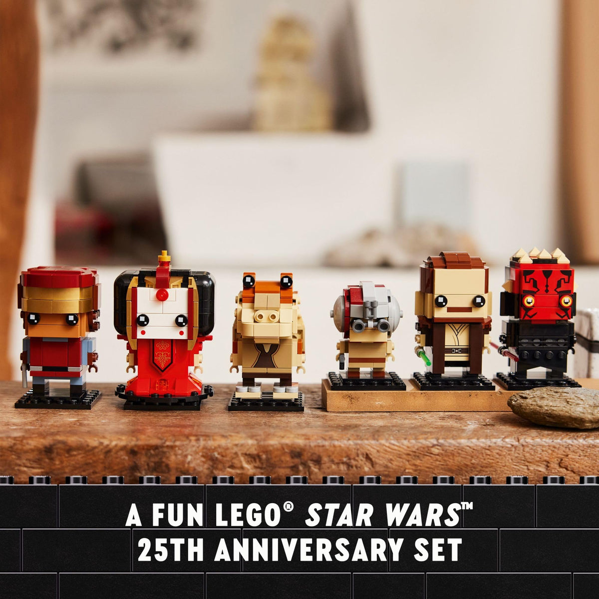 LEGO Star Wars BrickHeadz Captain Panaka figure for complete Phantom Menace display.