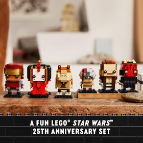 LEGO Star Wars BrickHeadz Captain Panaka figure for complete Phantom Menace display.