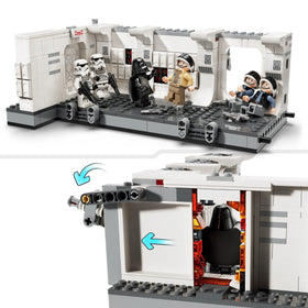 Captain Antilles minifigure joins rebels for rescue and storytelling.