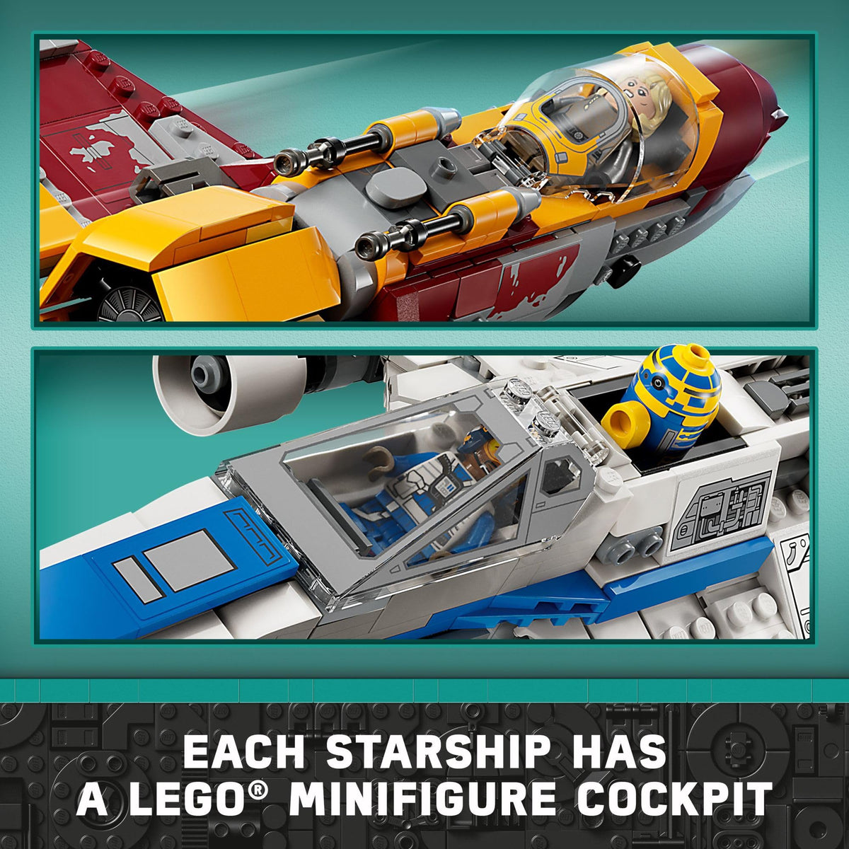 LEGO Star Wars five figures for imaginative battles inspired by Ahsoka.