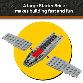 LEGO Star Wars Grogu hover-pram included for gentle passenger scenes