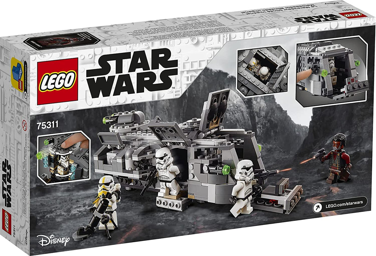 LEGO Star Wars Imperial Armored Marauder front view for action packed battles