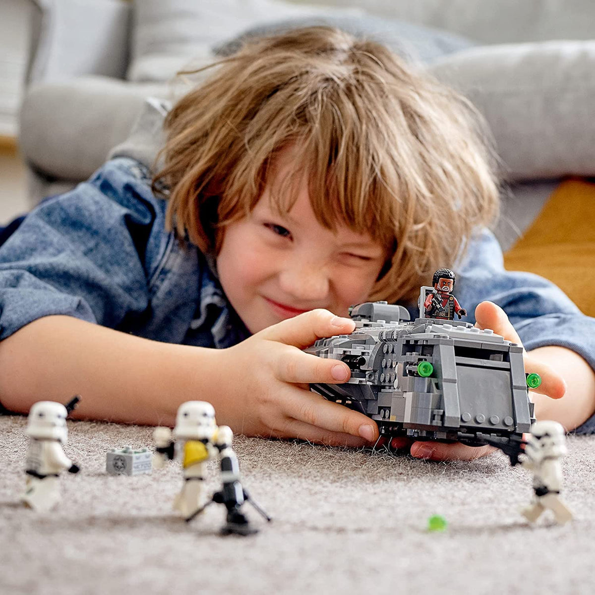 LEGO Star Wars Imperial Armored Marauder minifigures lineup for imaginative storytelling