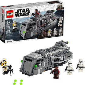 LEGO Star Wars Imperial Armored Marauder rear turret view for dynamic defense play