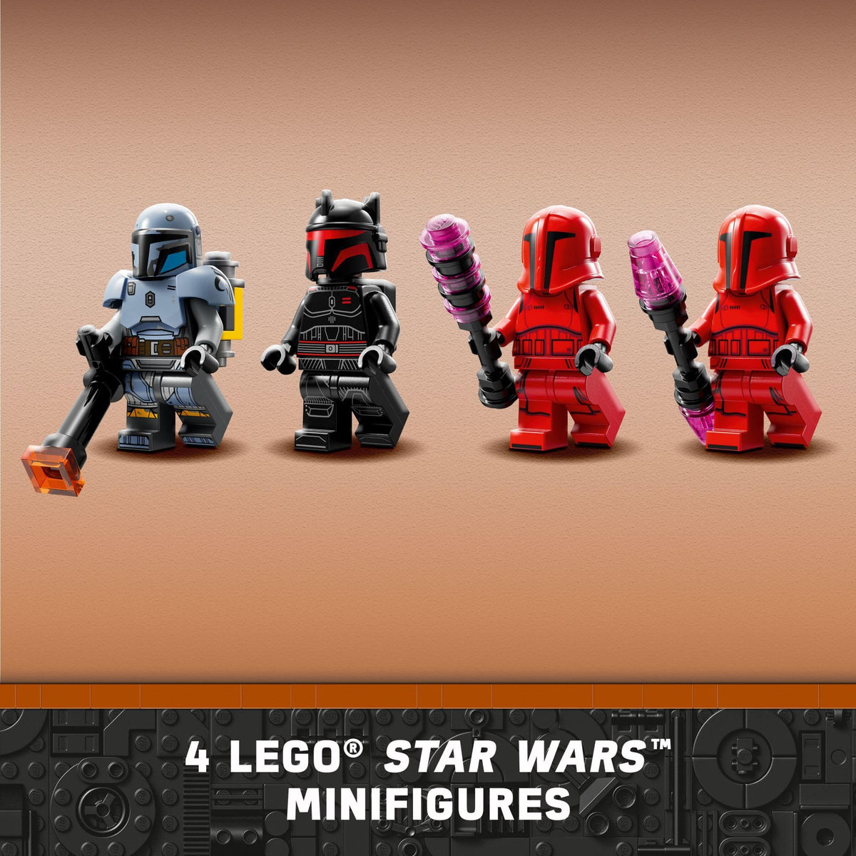 LEGO Star Wars Imperial Praetorian Guard minifigures for dramatic duels
