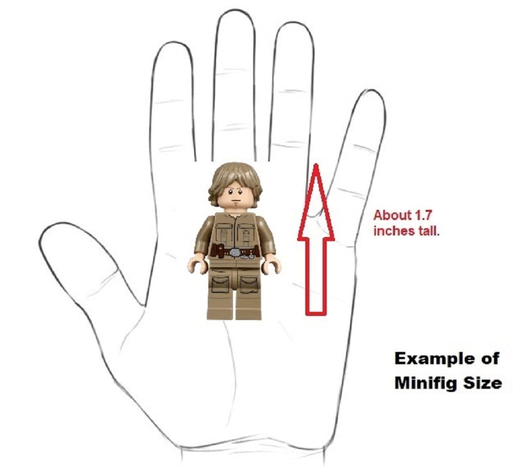LEGO Luke Skywalker Bespin outfit with blaster for action scenes.