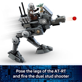 LEGO Star Wars Mandalorian Grogu minifigs for story-driven play.