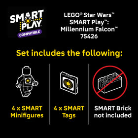 LEGO Star Wars Millennium Falcon interior detail for storytelling and play