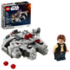 LEGO Star Wars Millennium Falcon Microfighter 75295 front view shows compact build for travel play