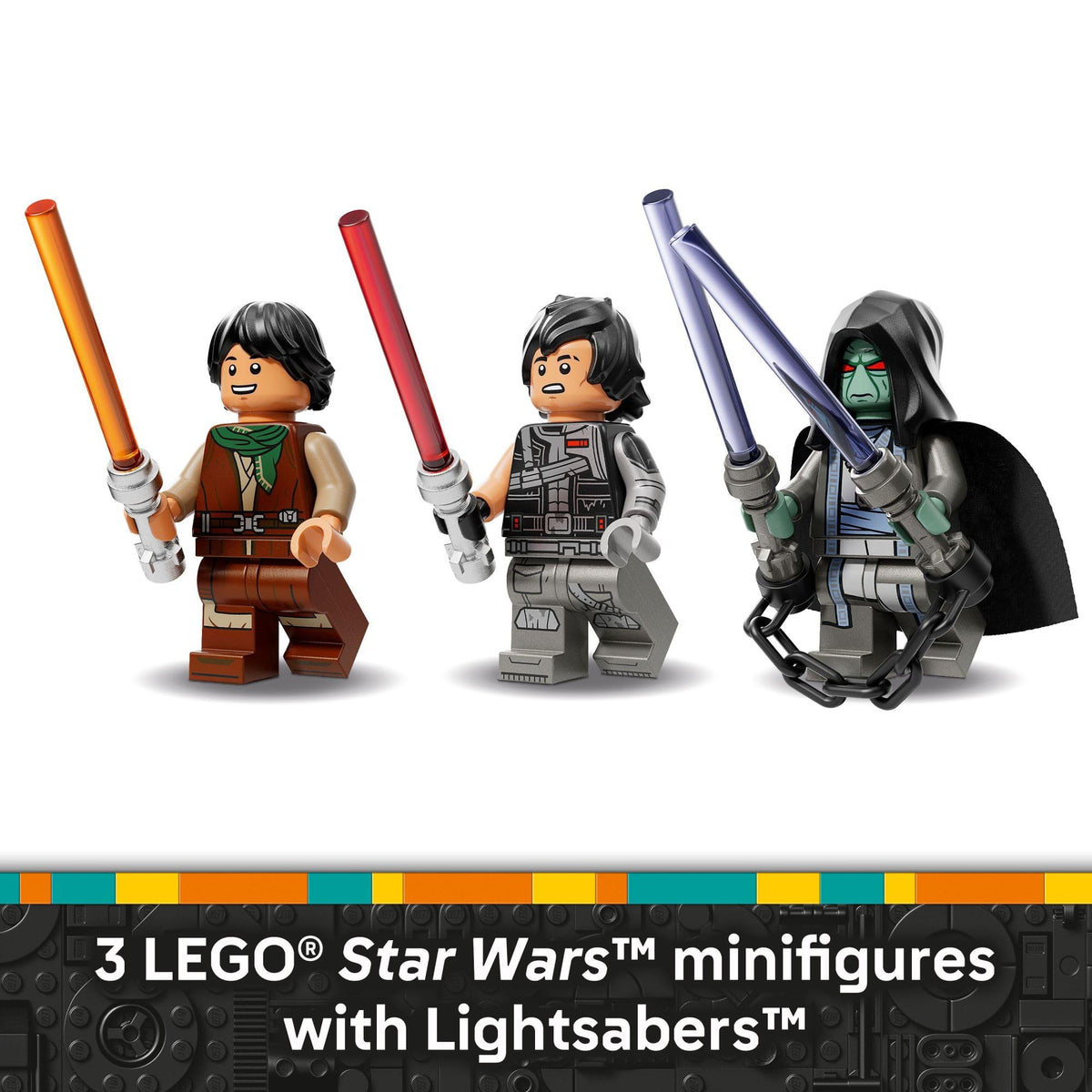 LEGO Star Wars Sig Greebling minifigure with lightsaber for duels