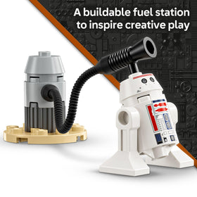 LEGO Star Wars R5-D4 droid figure enhances team missions
