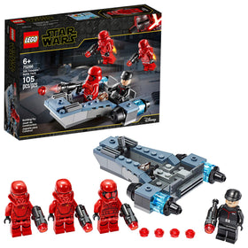 LEGO Star Wars Sith Troopers Battle Pack 75266 front view for immersive action play