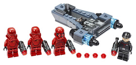 Minifigures lineup: First Order Officer and Sith Jet Troopers ready for battle