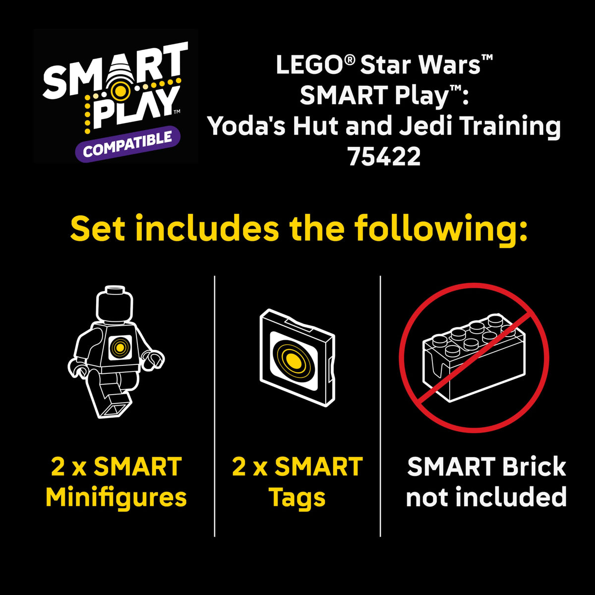 LEGO Star Wars SMART Play Force training area ready for Jedi practice