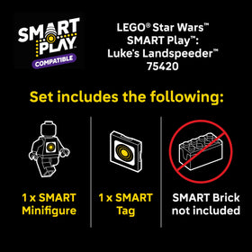 LEGO Star Wars Luke Skywalker minifigure for iconic role-play scenes