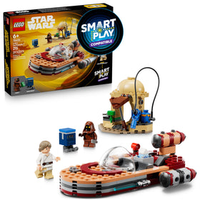LEGO Star Wars Luke’s Landspeeder exterior for immersive building and action play