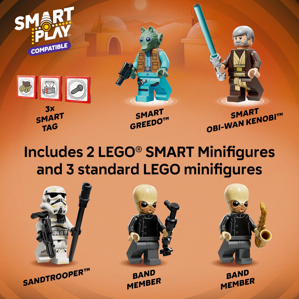 LEGO Star Wars SMART Play Dewback ride for adventurous scenes.