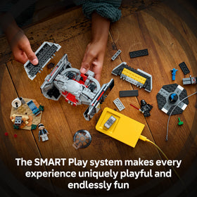 LEGO Star Wars SMART Play Rebel outpost defense with dual stud shooter.