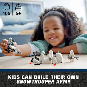 LEGO Star Wars Snowtrooper Battle Pack imperial Hoth speeder bike ready for action-packed recreations