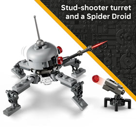 LEGO Star Wars Spider Droid figure adds droid reinforcements