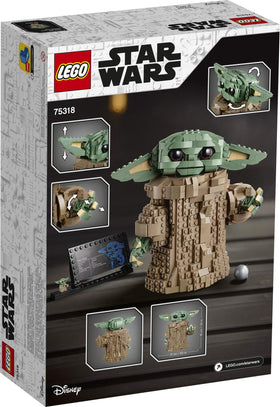 LEGO Star Wars The Child 75318 clear build instructions for beginners