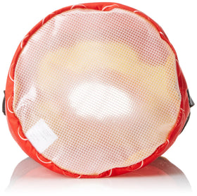 LEGO Storage Cinch Bucket Red, clear EVA base for visibility and easy cleaning.