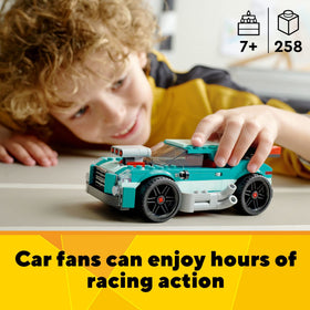 LEGO Street Racer 3in1 removable roof for quick model customization