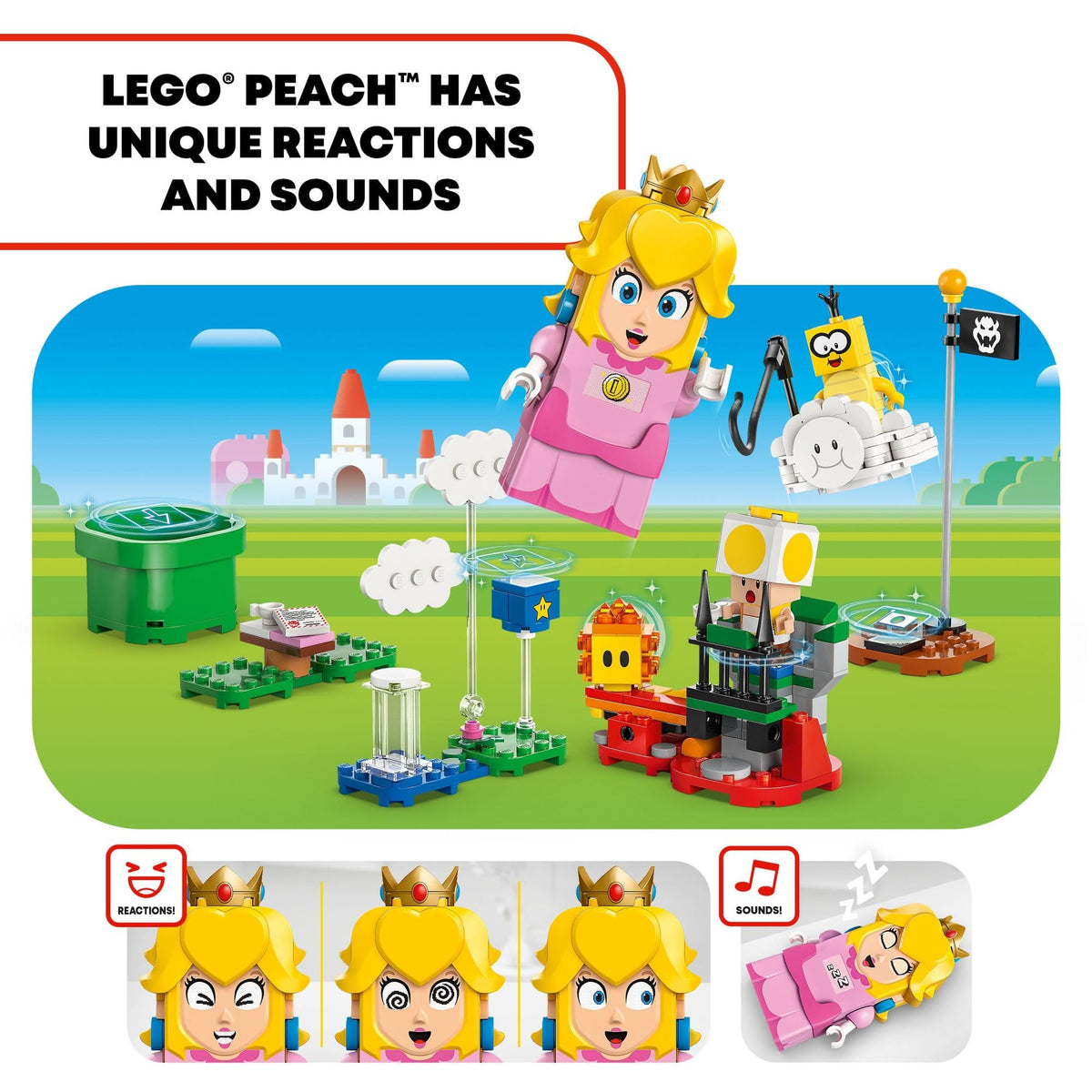 LEGO Yellow Toad figure adds rescue moments to the adventure