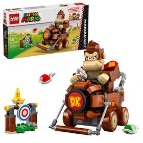 LEGO Super Mario DK Jumbo toy car ready for action racing