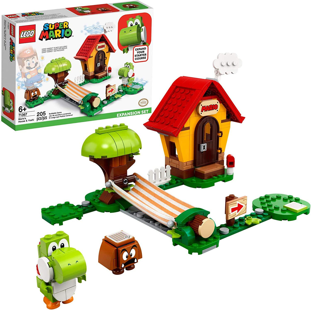 LEGO Super Mario Mario’s House front view inspires imaginative play and collection
