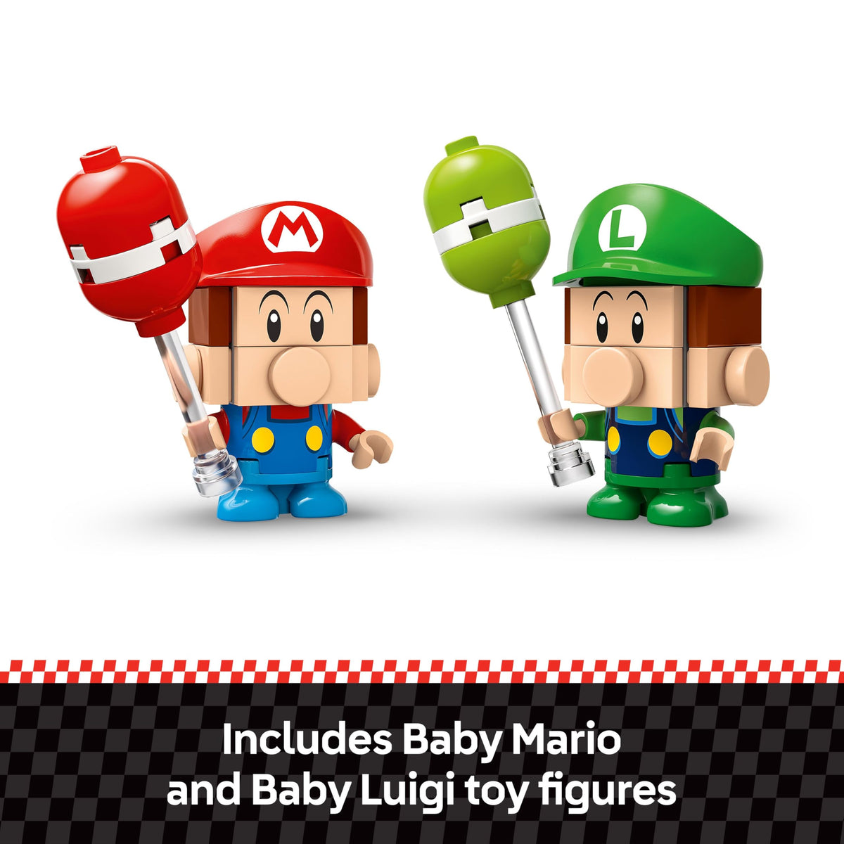 LEGO Super Mario shell-launch action adds interactive play.