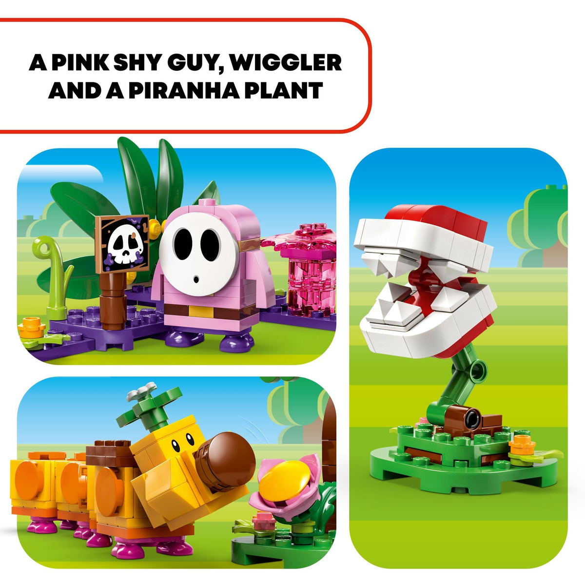 LEGO Super Mario Soda Jungle Maker Set Customization Machine invites rewards customization and varied gameplay