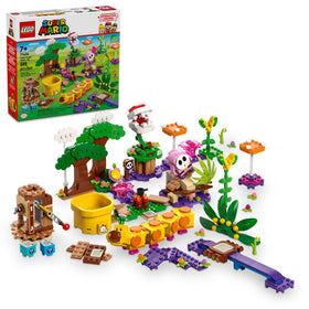 LEGO Super Mario Soda Jungle Maker Set pink shy guy figure for imaginative play and collectibility