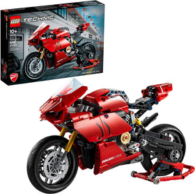 LEGO Technic Ducati Panigale V4 R two-speed gearbox highlights engineering exploration