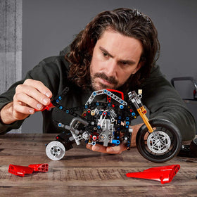 LEGO Technic Ducati Panigale V4 R kickstand for stable display