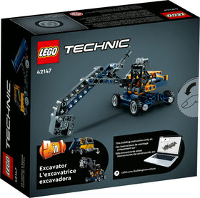 LEGO Technic Dump Truck 42147 build-app view aids learning
