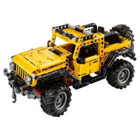LEGO Technic Jeep Wrangler 4x4 winch: bring adventure to obstacle testing