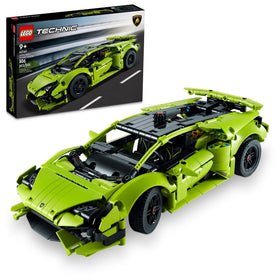 LEGO Technic Lamborghini Huracán Tecnica model build highlights authentic engineering details for young builders.