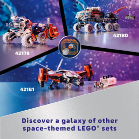 LEGO Technic Mars Crew Exploration Rover air lock module connects with other sets