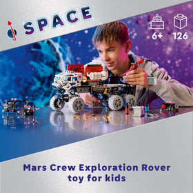 LEGO Technic Mars Crew Exploration Rover suspension test highlights stability