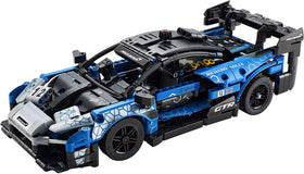 LEGO Technic McLaren Senna GTR piston action highlights powertrain details