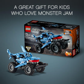 LEGO Technic Megalodon 260-piece set builds engineering curiosity.
