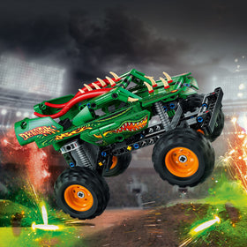Crocodile Buggy rebuild concept from LEGO Technic Monster Jam set.