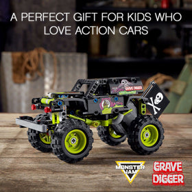 Grave Digger 42118 off-road buggy rebuild for versatile play