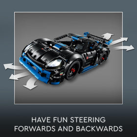 Assembling the LEGO Technic Porsche GT4 e-Performance highlights engineering precision