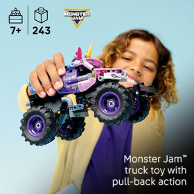 LEGO Technic Sparkle Smash action shot highlights fast pull-back launch.